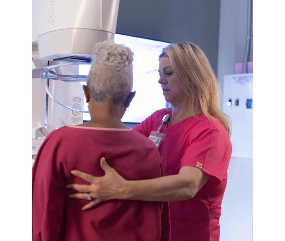 GE HealthCare Senographe Pristina — Эргономика для рентгенолаборанта