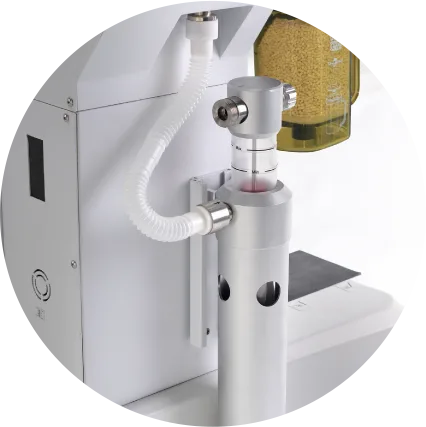 Comen AX-700 — Отвод отработанных газов (AGSS)