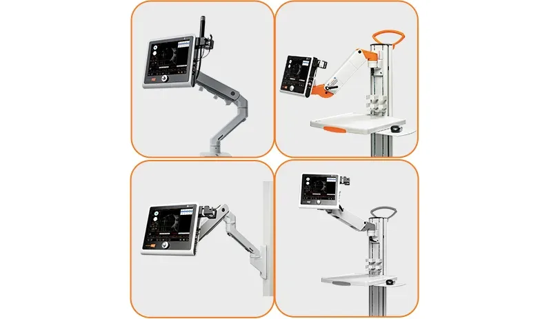 Quantel Medical Compact Touch — Крепление VESA: стол, стена или кронштейн