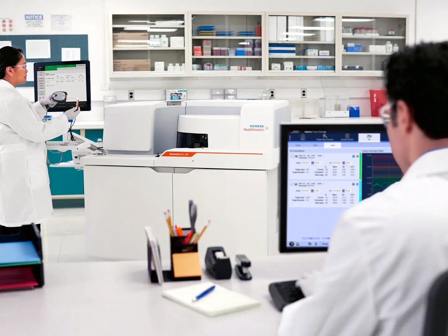 Siemens Healthineers Dimension EXL 200 — Пять минут обслуживания в день