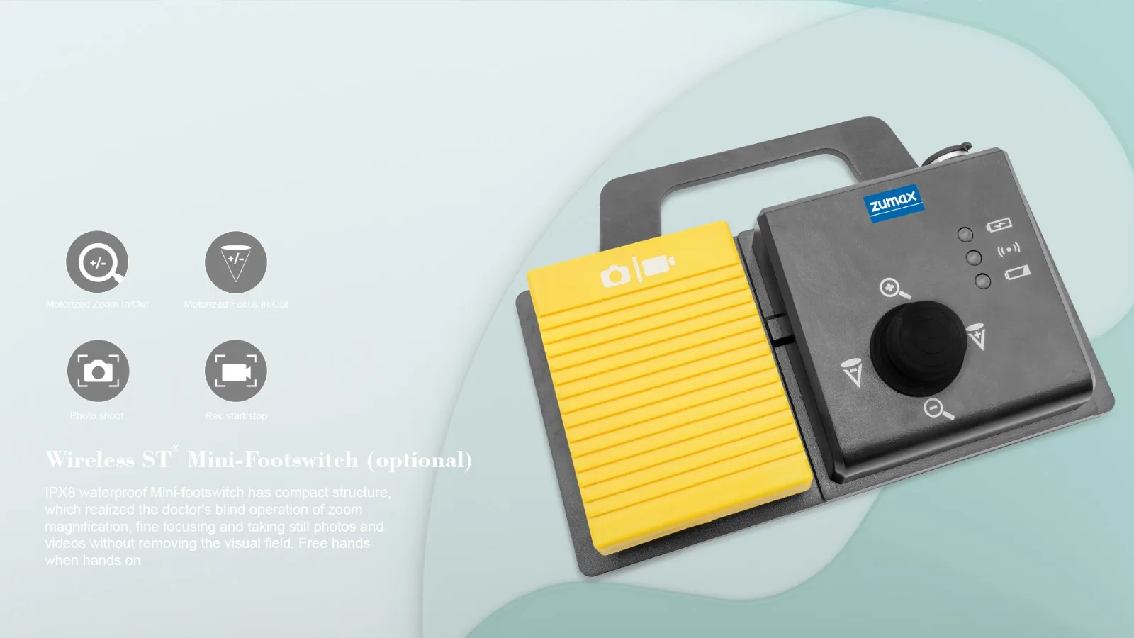 Zumax OMS3200 — Беспроводная педаль и дисплей SmartMon