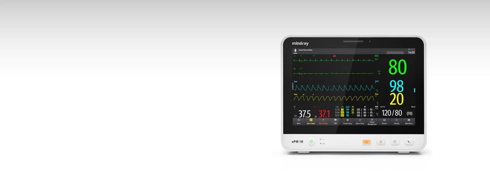 Mindray ePM 10 — 10,1 дюйма, 1280×800 и управление жестами