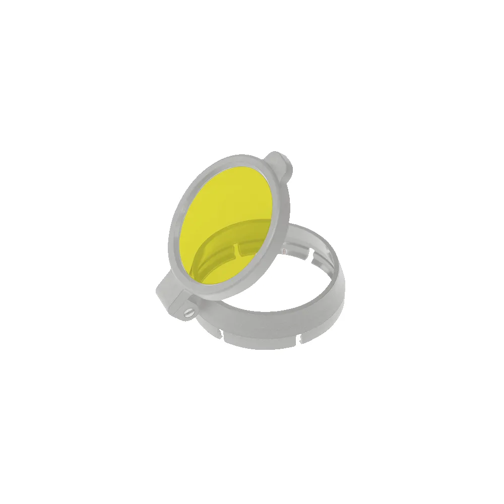 HEINE ML4 LED HeadLight — Съёмные фильтры: поляризация и жёлтый