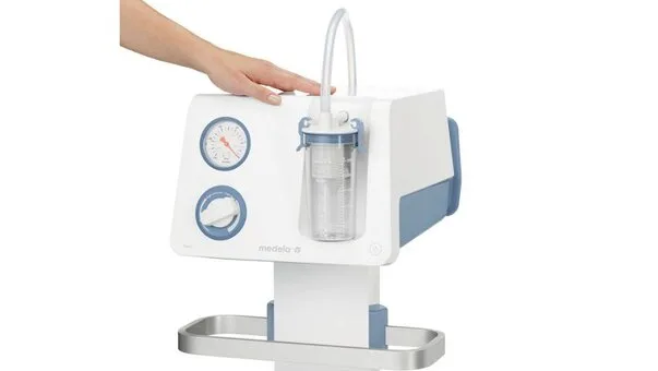 Medela Basic — CleanTouch: кнопка без зазоров и щелей