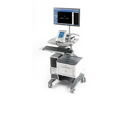 Quantel Medical Aviso — Тележка и кейс для переноски
