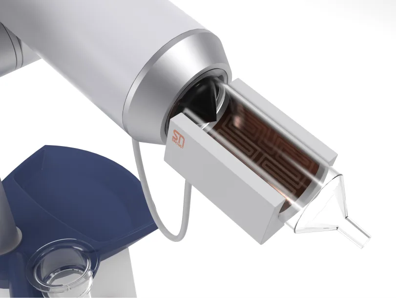 SinoMDT SinoPower-DP — Подогрев контраста 35 ± 5 °C