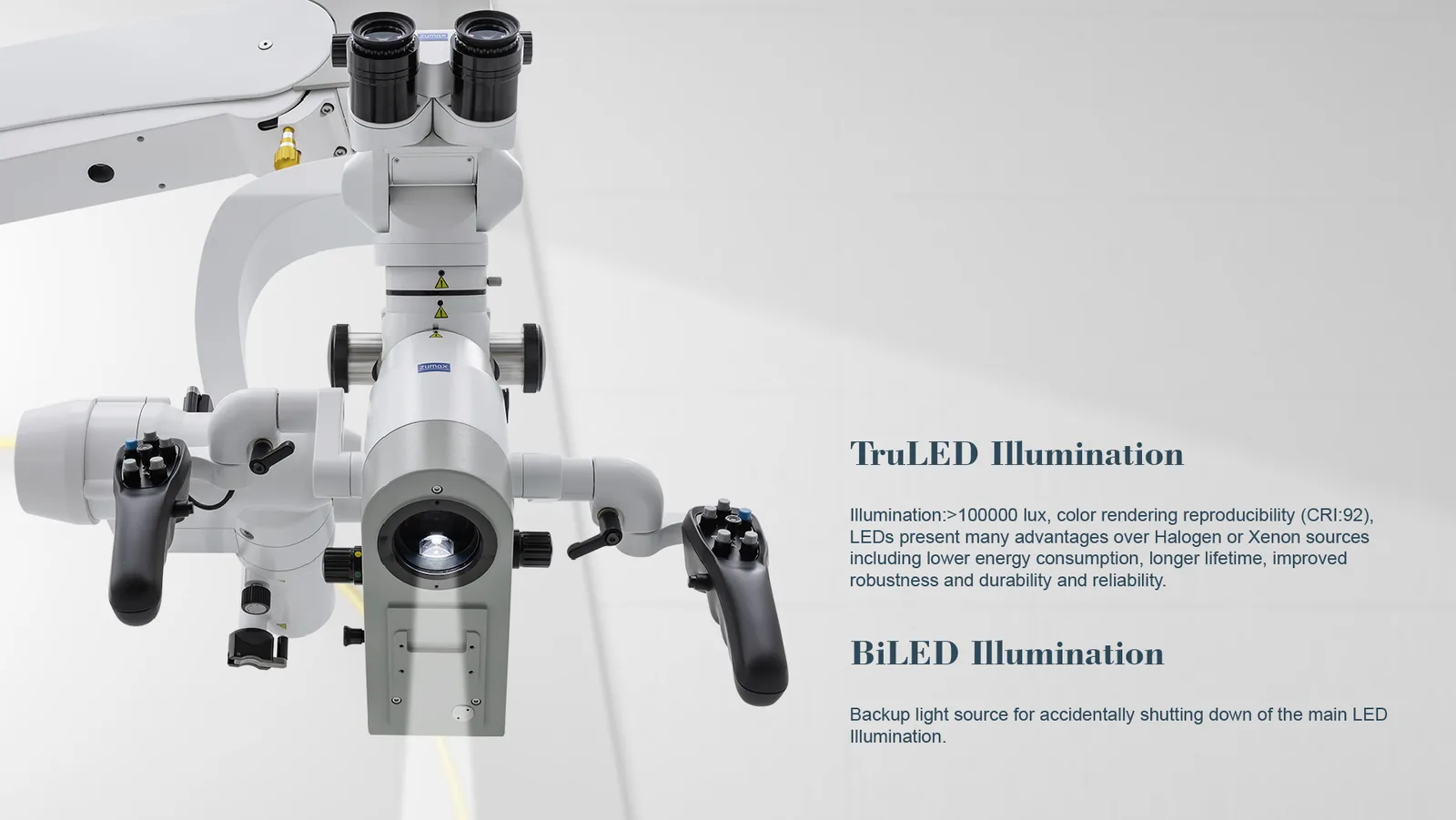 Zumax OMS 3500 — TruLED: свыше 100 000 лк при CRI 92