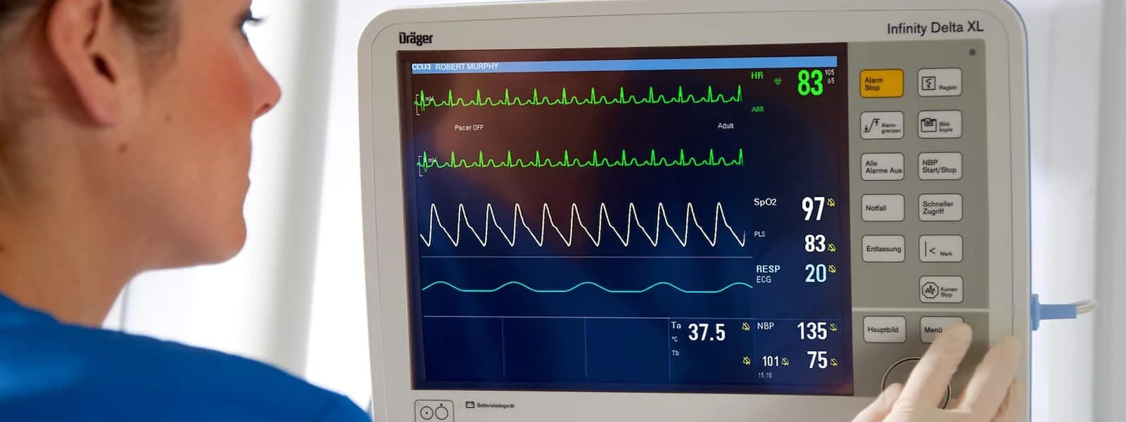 Dräger Infinity Delta XL — 12,2 дюйма и шесть кривых в базовой версии