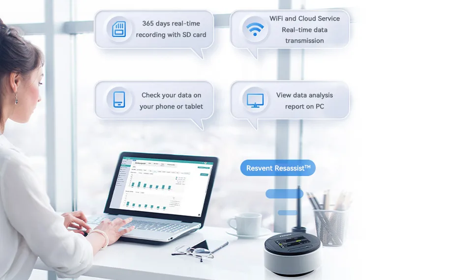 Resvent iBreeze 20A Pro — Отчёты: SD-карта, приложение, облако