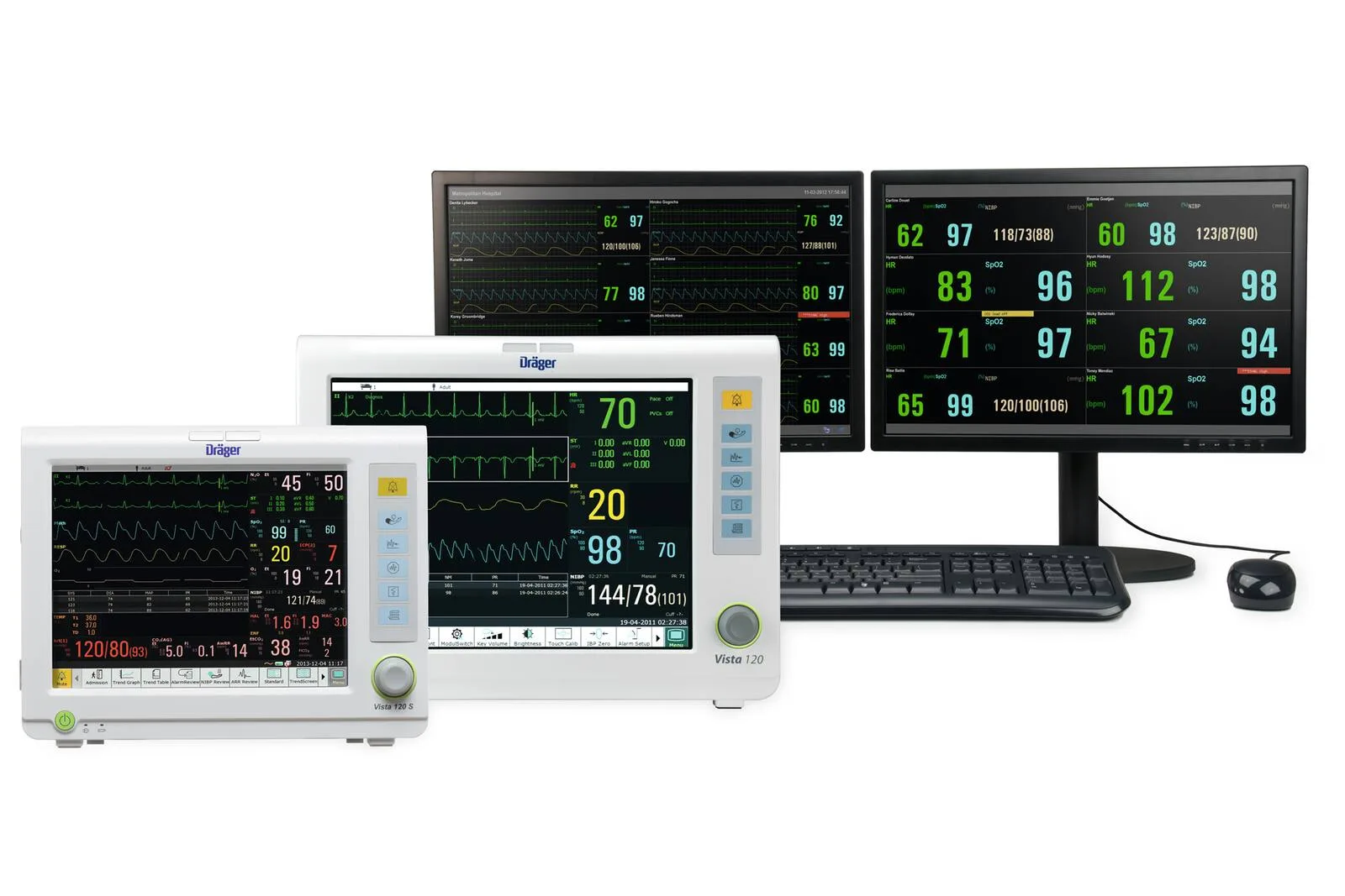 Dräger Vista 120 — Центральная станция Vista 120 CMS