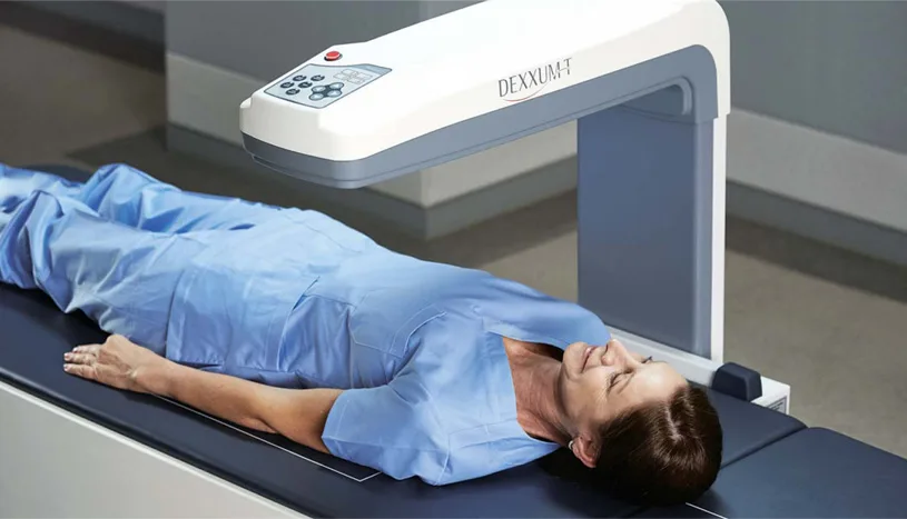 OsteoSys DEXXUM T — Осевой DXA с карандашным лучом