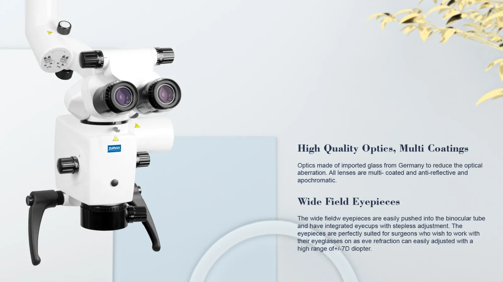 Zumax OMS 2350 — Апохроматика на импортном немецком стекле