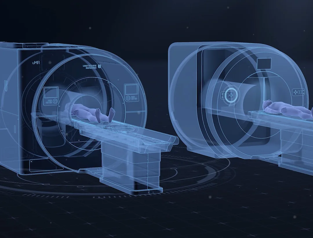 United Imaging uMR 588 1.5T — Укладка и планирование в один клик