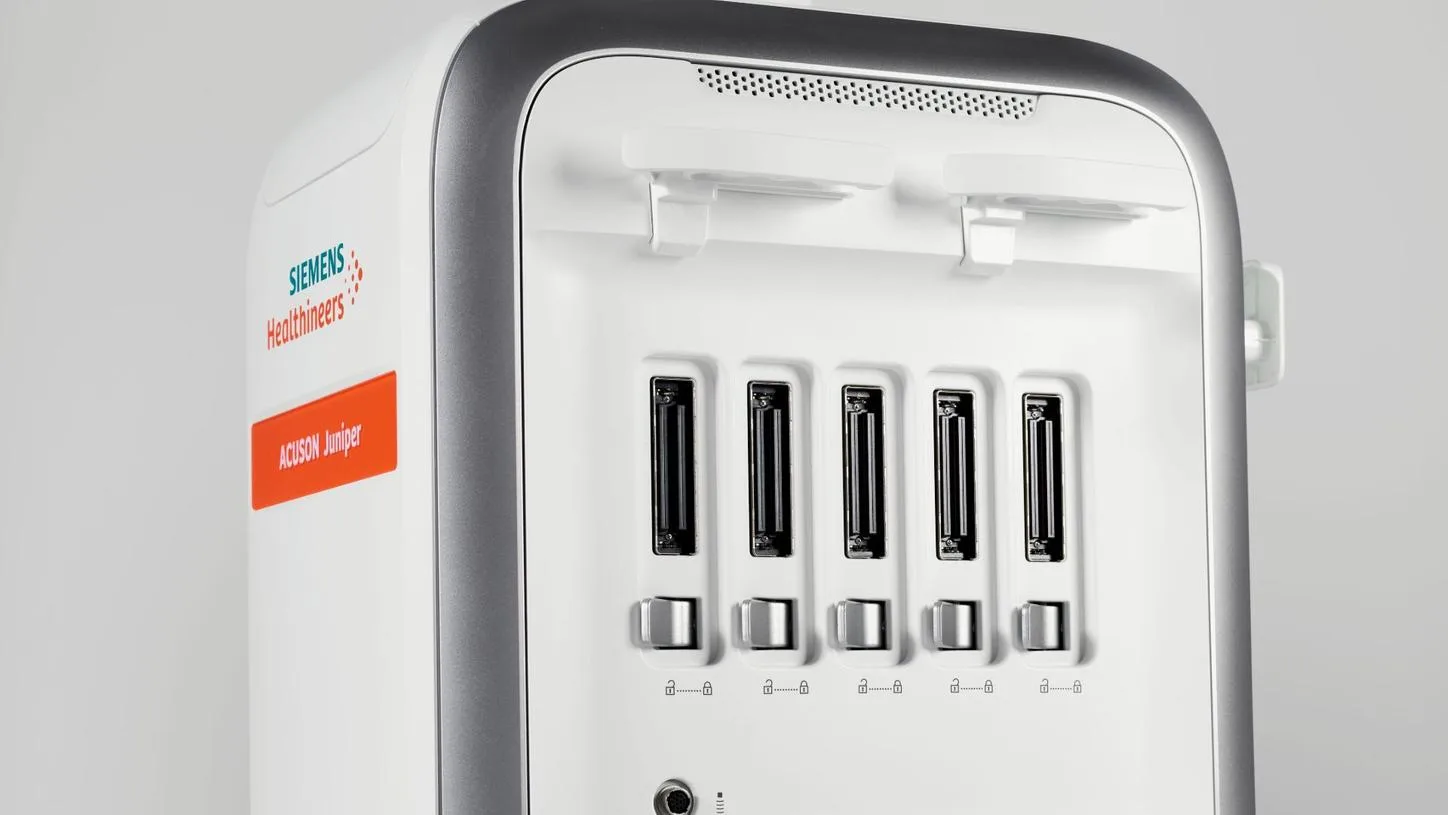 Siemens ACUSON Juniper — 5 активных портов + порт CW