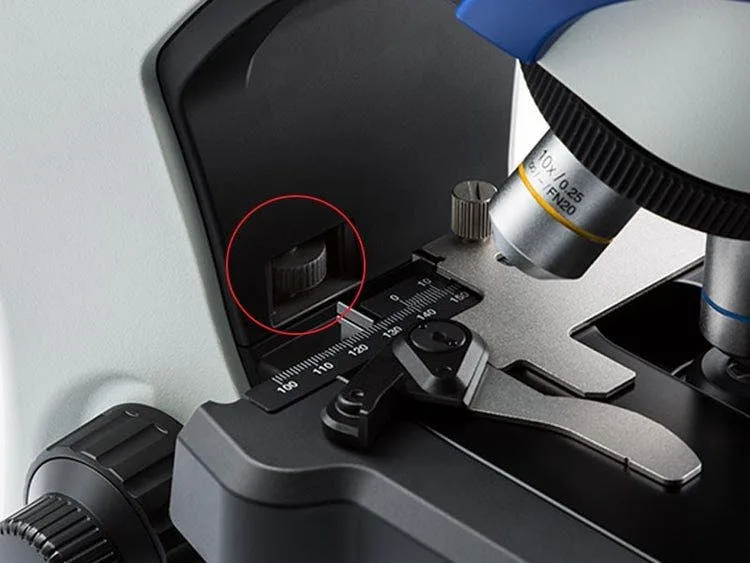 Olympus CX43 — Ограничитель грубой фокусировки